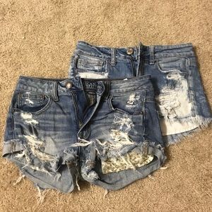 AE High Rise Shortie Bundle